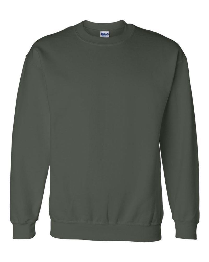Gildan Unisex DryBlend® Crewneck Forest Green Sweatshirt
